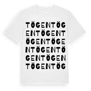 Tögen ordlek t-shirt – ekologisk bomull t-shirt från Pinshirt