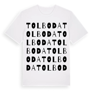 Tolboda ordlek t-shirt – ekologisk bomull t-shirt från Pinshirt