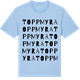 Blue Soul t-shirt med Toppmyra ordlek t-shirt
