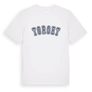 Torget college t-shirt – ekologisk bomull t-shirt från Pinshirt