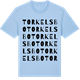 Blue Soul t-shirt med Torkelsbo ordlek t-shirt