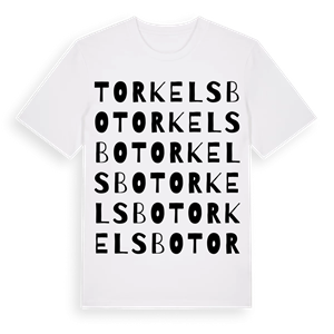 Torkelsbo ordlek t-shirt – ekologisk bomull t-shirt från Pinshirt