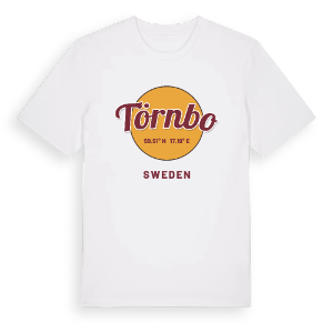 Törnbo cirkel t-shirt – ekologisk bomull t-shirt från Pinshirt