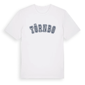 Törnbo college t-shirt – ekologisk bomull t-shirt från Pinshirt
