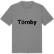 Mid Heather Gray t-shirt med Törnby fetstil t-shirt