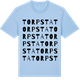 Blue Soul t-shirt med Torpsta ordlek t-shirt