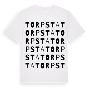 Torpsta ordlek t-shirt – ekologisk bomull t-shirt från Pinshirt