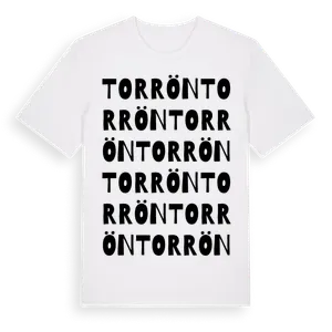 Torrön ordlek t-shirt – ekologisk bomull t-shirt från Pinshirt