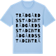 Blue Soul t-shirt med Trädgårdsstaden ordlek t-shirt