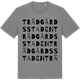 Mid Heather Gray t-shirt med Trädgårdsstaden ordlek t-shirt