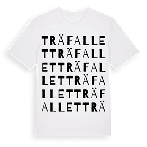 Träfallet ordlek t-shirt – ekologisk bomull t-shirt från Pinshirt