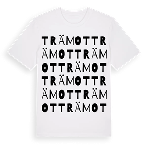 Trämot ordlek t-shirt – ekologisk bomull t-shirt från Pinshirt
