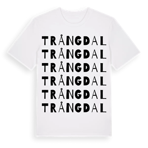 Trångdal ordlek t-shirt – ekologisk bomull t-shirt från Pinshirt