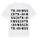 Tranmossen ordlek t-shirt