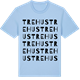 Blue Soul t-shirt med Tre hus ordlek t-shirt