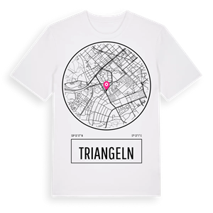 Triangeln t-shirt – ekologisk bomull t-shirt från Pinshirt