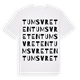 Tumsvreten ordlek t-shirt