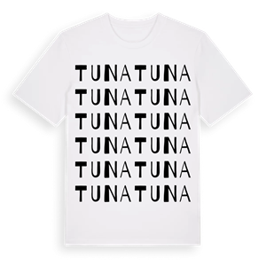 Tuna ordlek t-shirt – ekologisk bomull t-shirt från Pinshirt