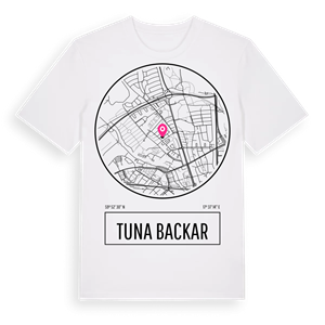 Tuna backar t-shirt – ekologisk bomull t-shirt från Pinshirt