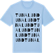 Blue Soul t-shirt med Tunalund ordlek t-shirt