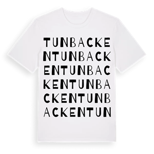 Tunbacken ordlek t-shirt – ekologisk bomull t-shirt från Pinshirt