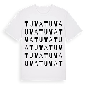 Tuva ordlek t-shirt – ekologisk bomull t-shirt från Pinshirt