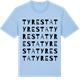 Blue Soul t-shirt med Tyresta ordlek t-shirt