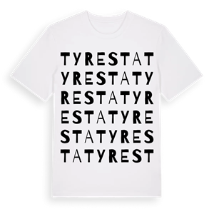 Tyresta ordlek t-shirt – ekologisk bomull t-shirt från Pinshirt