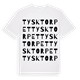 Tysktorpet ordlek t-shirt