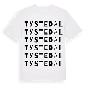 Tystedal ordlek t-shirt – ekologisk bomull t-shirt från Pinshirt