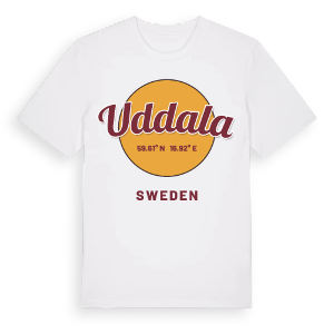 Uddala cirkel t-shirt – ekologisk bomull t-shirt från Pinshirt
