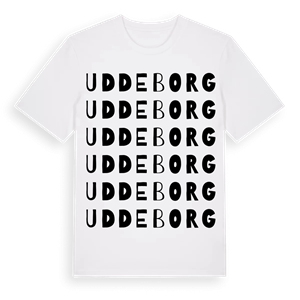 Uddeborg ordlek t-shirt – ekologisk bomull t-shirt från Pinshirt