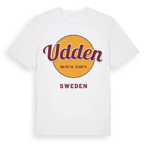 Udden cirkel t-shirt – ekologisk bomull t-shirt från Pinshirt