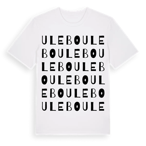 Ulebo ordlek t-shirt – ekologisk bomull t-shirt från Pinshirt
