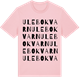 Pink Cotton t-shirt med Ulebo kvarn ordlek t-shirt