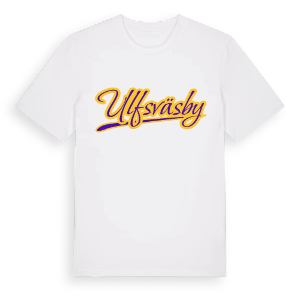 Ulfsväsby baseball t-shirt – ekologisk bomull t-shirt från Pinshirt