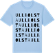 Blue Soul t-shirt med Ullbolsta ordlek t-shirt