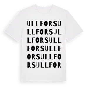 Ullfors ordlek t-shirt – ekologisk bomull t-shirt från Pinshirt