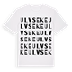 Ulvseke ordlek t-shirt