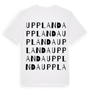 Upplanda ordlek t-shirt – ekologisk bomull t-shirt från Pinshirt