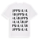 Uppsala län ordlek t-shirt