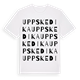 Uppskedika ordlek t-shirt