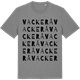 Mid Heather Gray t-shirt med Vackerå ordlek t-shirt