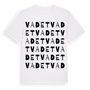 Vadet ordlek t-shirt – ekologisk bomull t-shirt från Pinshirt
