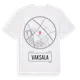 White t-shirt med Vaksala t-shirt