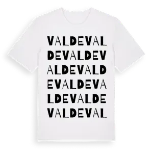 Valde ordlek t-shirt – ekologisk bomull t-shirt från Pinshirt