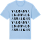 Blue Soul t-shirt med Valgan ordlek t-shirt