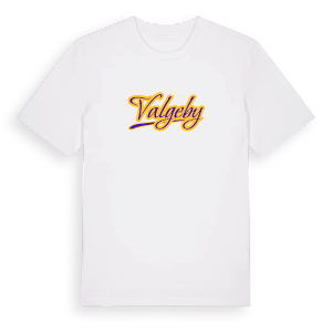 Valgeby baseball t-shirt – ekologisk bomull t-shirt från Pinshirt