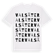 Valsäter ordlek t-shirt