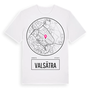 Valsätra t-shirt – ekologisk bomull t-shirt från Pinshirt